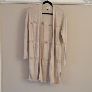 Target cream cardigan